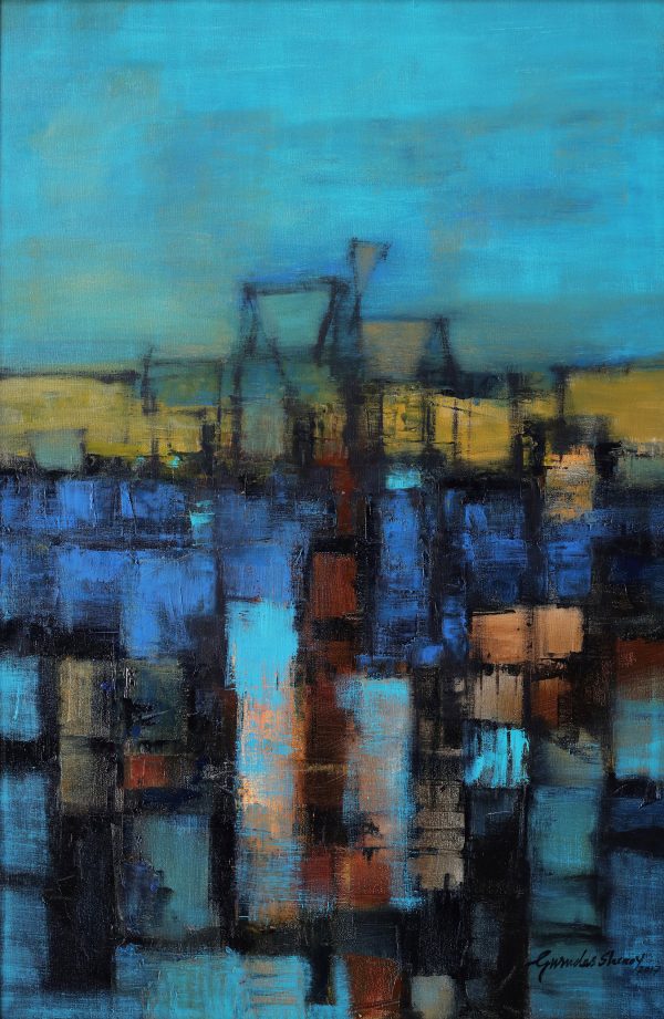 GURUDAS SHENOY 24 x 36 INCHES OIL ON CANVAS The Lexicon Art