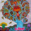 Chandra Morkhonda | 26 x 26 Inches | Acrylic on Canvas