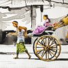 Arpan Bhowmik : Pull rickshaw ride