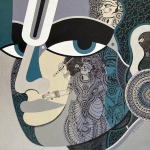 Nagesh Goud | Lord Krishna in Brindavan